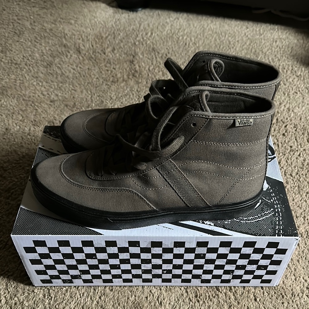 *RARE* Vans Crockett Men's High-Top Sneakers - Bungee Cord/Black